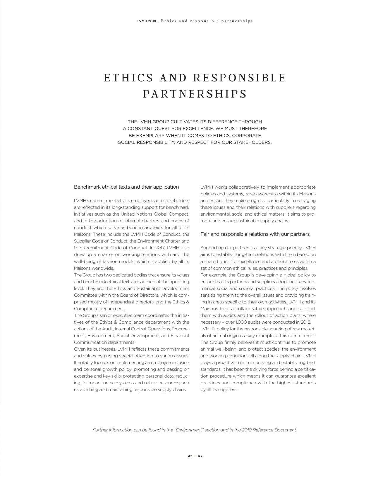 Ethics & Compliance - LVMH